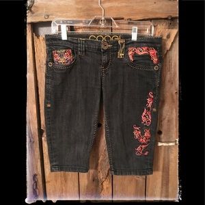 Size 7/8 (Juniors?) COOGI Short— Embroidered!